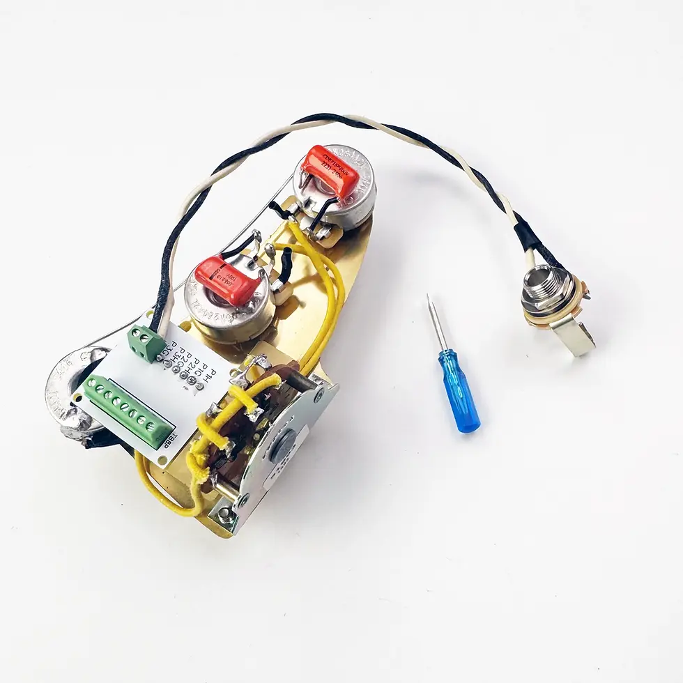 Thumbnail: Solderless Stratocaster Custom Dual Tone Wiring Harness (Bridge)