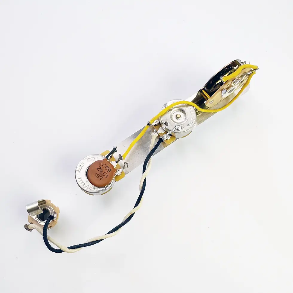 Thumbnail: Custom Telecaster Nashville 5-Way Wiring Harness - .1 Ceramic Disc