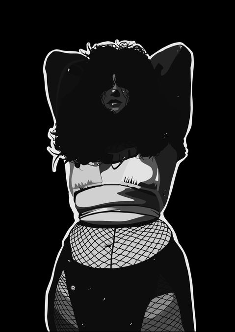 barbie ferreria plus size illustration, size inclusive design