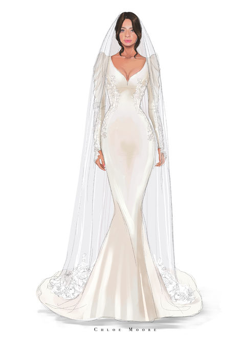 bridal illustration
