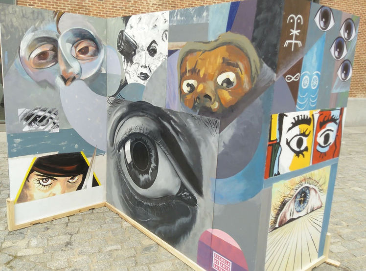 Mural Museo Conde Duque
