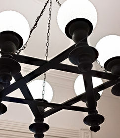 STAR OF DAVID ANTIQUE LAMP