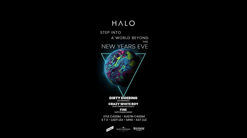HALO Nightclub | WEDNESDAY 31.12 ft. DIRTY DOERING & MORE