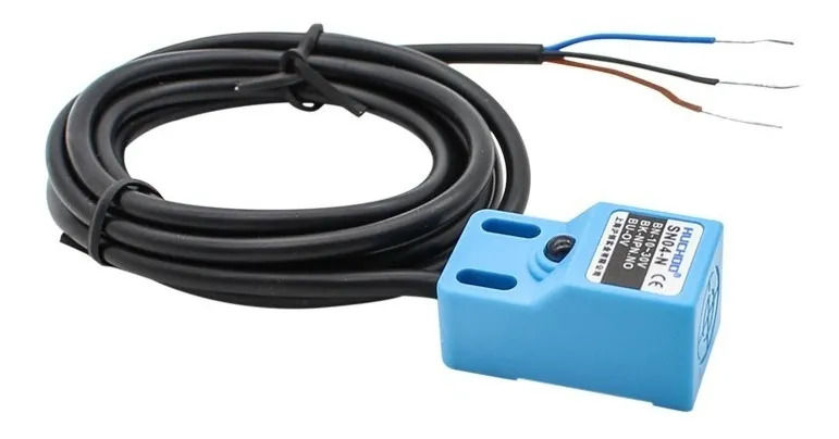 Miniatura: Sensor Fim De Curso Npn Sn04-n Maquinas De Corte A Laser