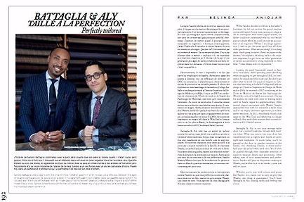 Petit Italie Beaubien Saint Laurent Little Italy Tailleur sur mesure pour hommes montréal complet chemises cravate noeud papillon bretelles soie laine tissus haute séléction qualité fournisseurs loro piana zegna ariston tailor veston 3 pièces coupmade to measure for men montreal tuxedos sport jacket shirts tie bow tie suspenders silk cotton wools style fabrics