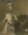 Yosl Cutler behind one of his theatre puppets