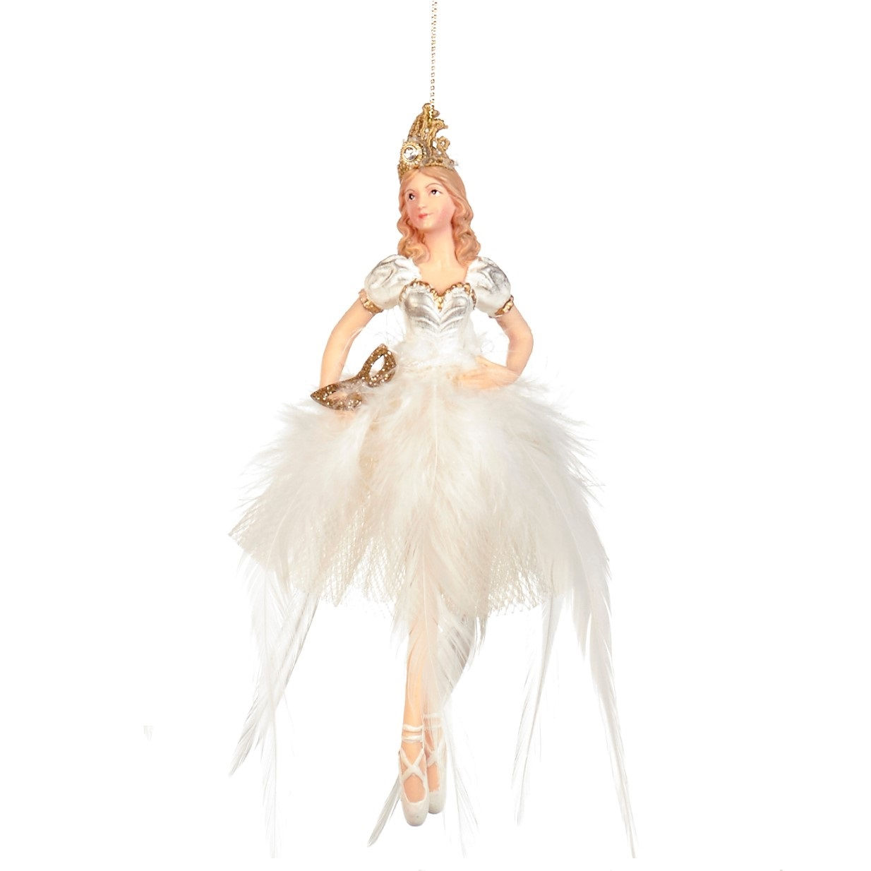 Ornament Ballerina pluim