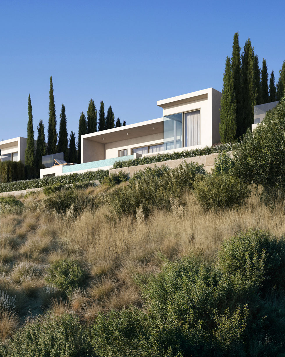 modern architecture, archviz, render, exterior render, architecture visualization, bird view, bird render