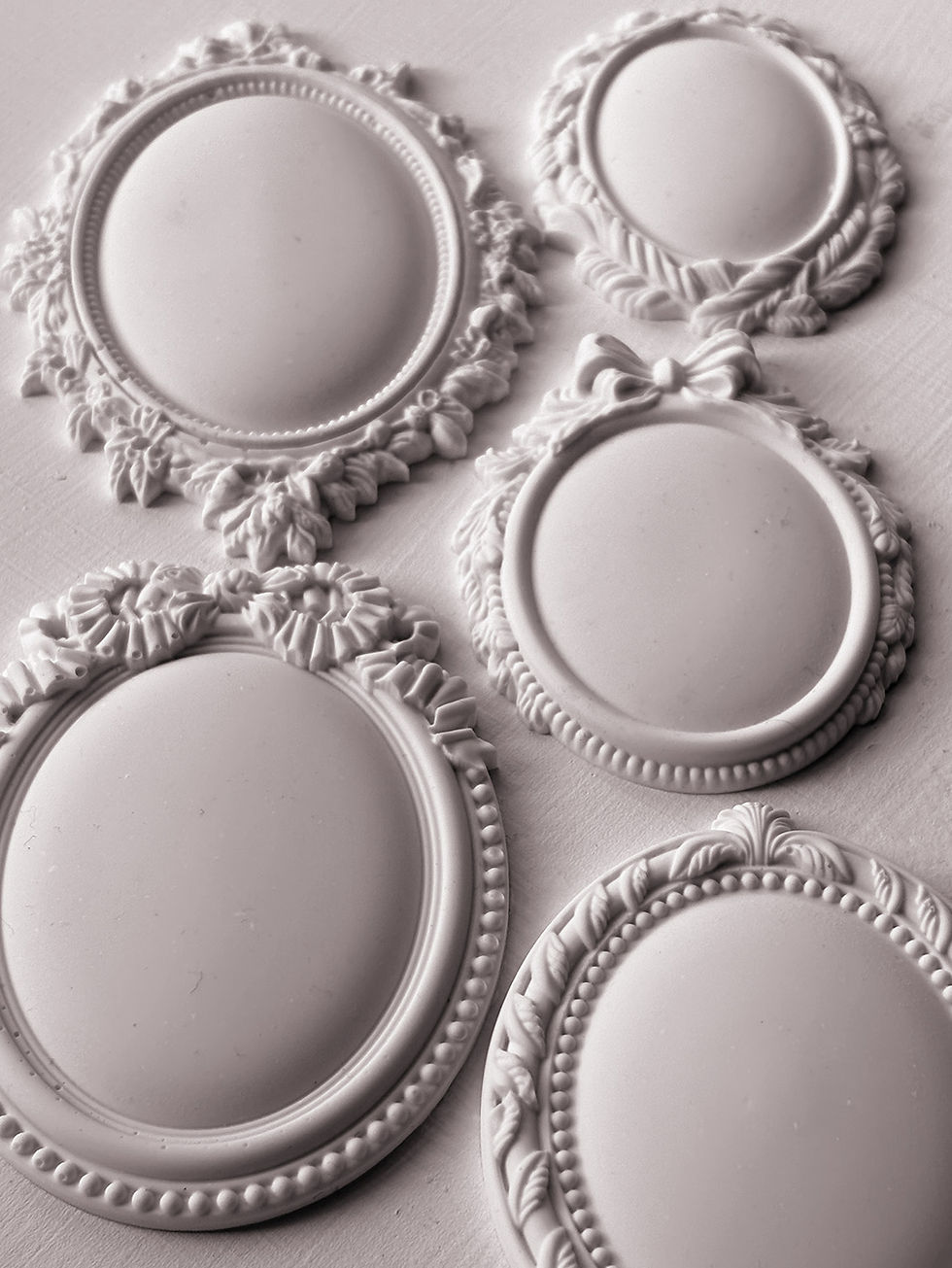 Thumbnail: Vintage Brooches Mould, 6" x 10" Mold, Iron Orchid Designs, IOD