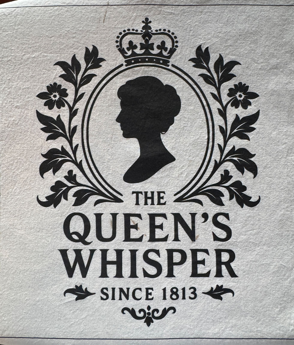 Thumbnail: Queen's Tea , Cotton Fabric Art Patches & Panels, Collage
