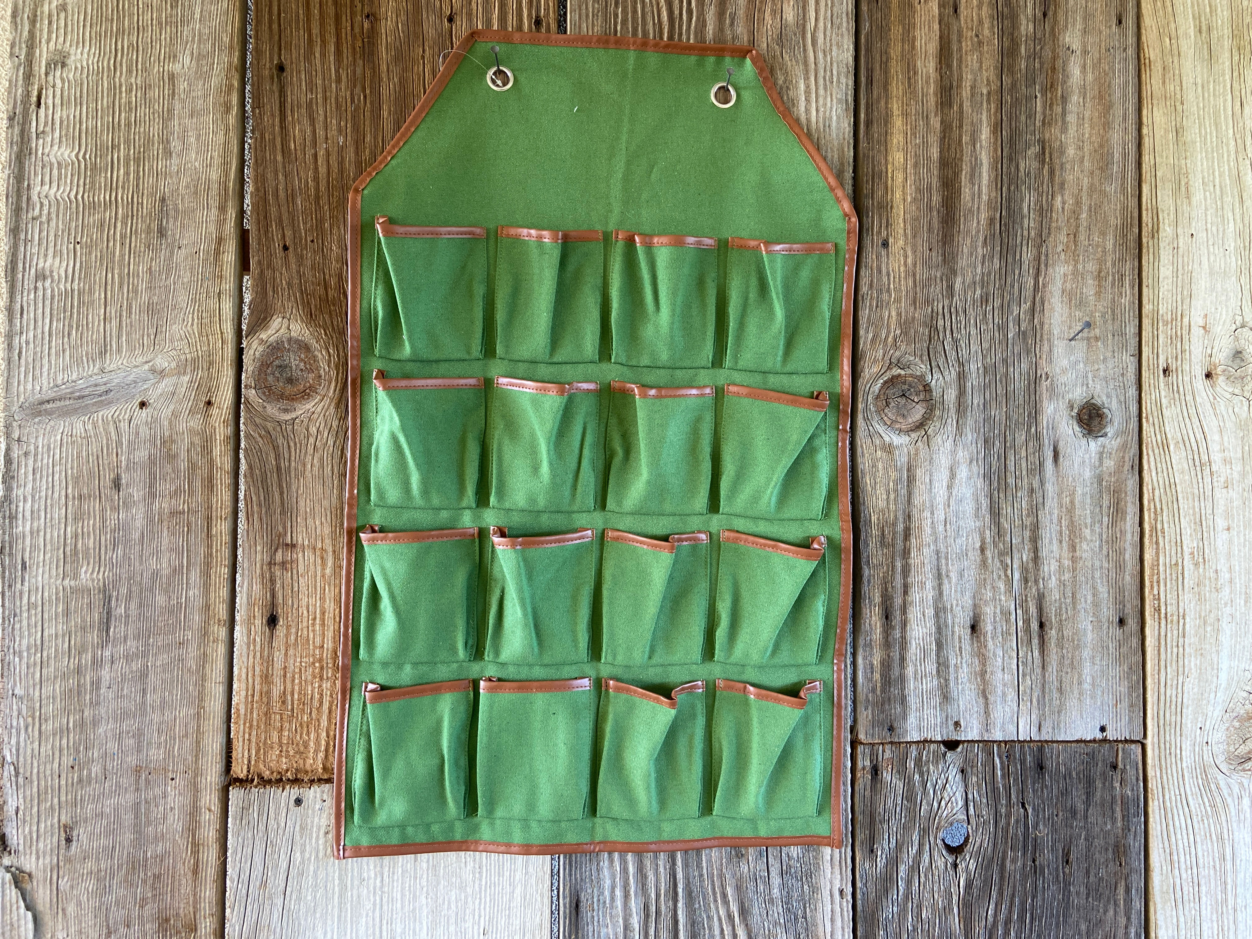 Green Canvas Organizer, Artists, Painters, Makers