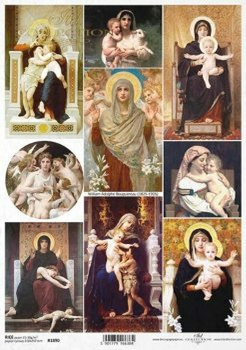 Faithful Mother, IDT, Decoupage Queen Rice Paper | Fruitful Life Studio