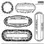 Thumbnail: Apothecary Labels (4) 6X6 IOD STAMP™