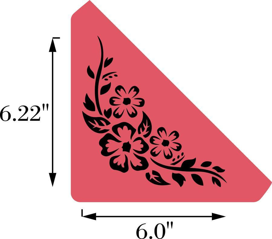 Thumbnail: Corner Bundle JRV (4) approx. 7" x 7"