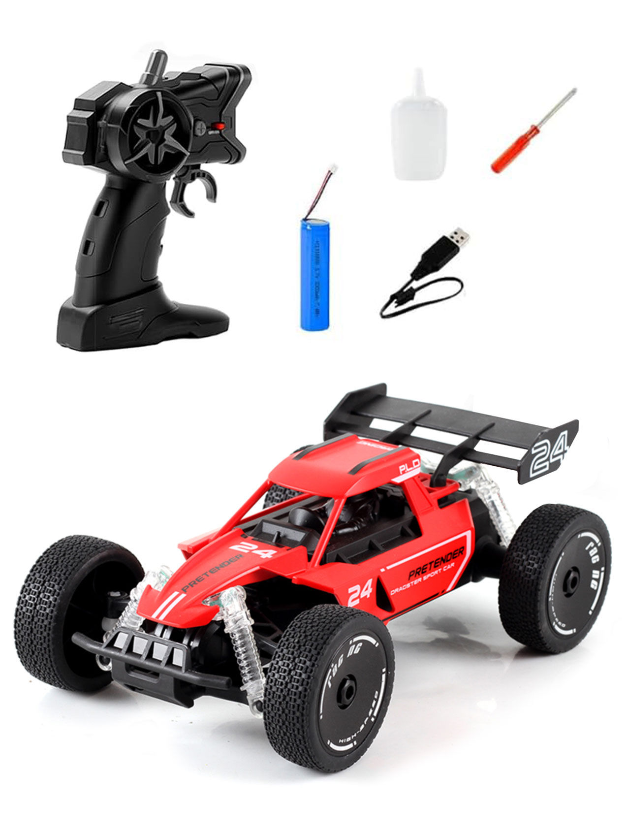 RC SprayRacer PRETENDER Rot