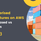 Containerised Architectures on AWS 