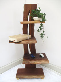 ウッドシェルフウォールナット