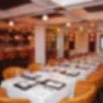 Elegant dining room at one of our luxury event venues