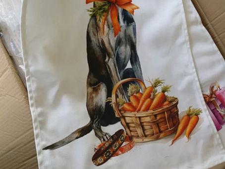 112 Carlota Galgos Charity Tea Towel