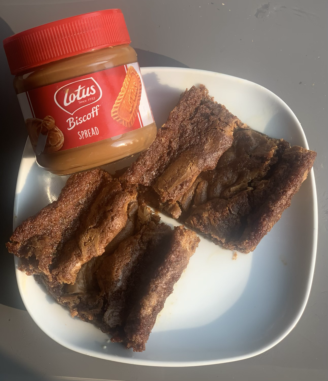 Biscoff Blondies 