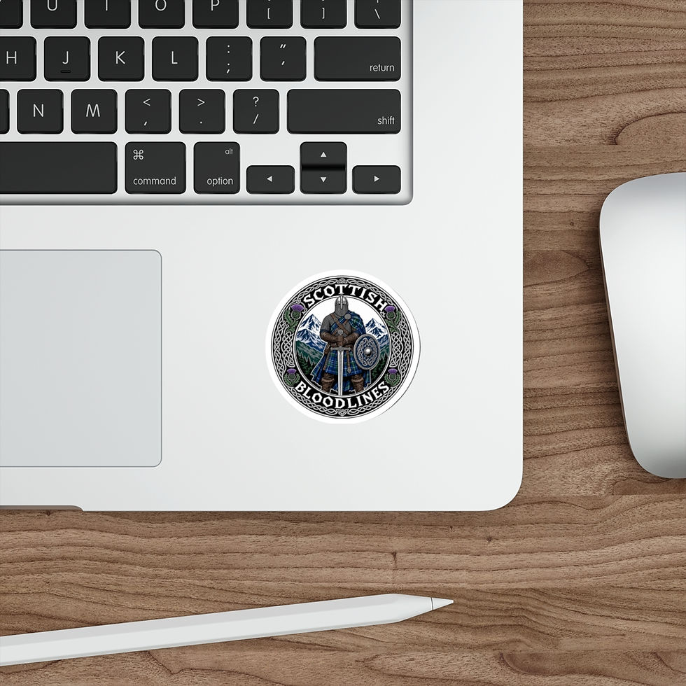 Thumbnail: Scottish Bloodlines Die-Cut Sticker 