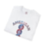 Thumbnail: American DNA T‑Shirt — Patriotic USA Flag Double Helix Tee