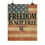 Thumbnail: Patriotic Freedom Poster - Vintage American Flag Design