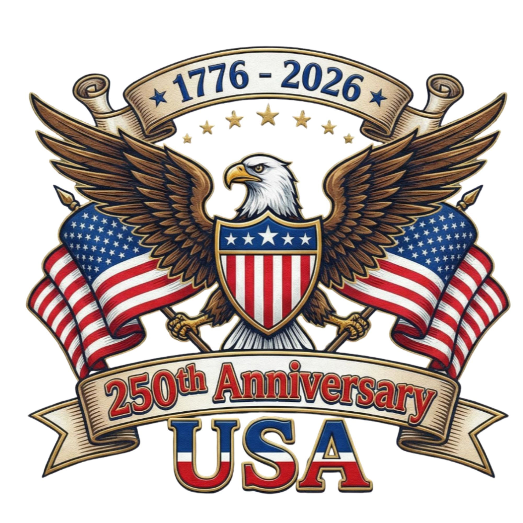 1776-2026 250th anniversary USA