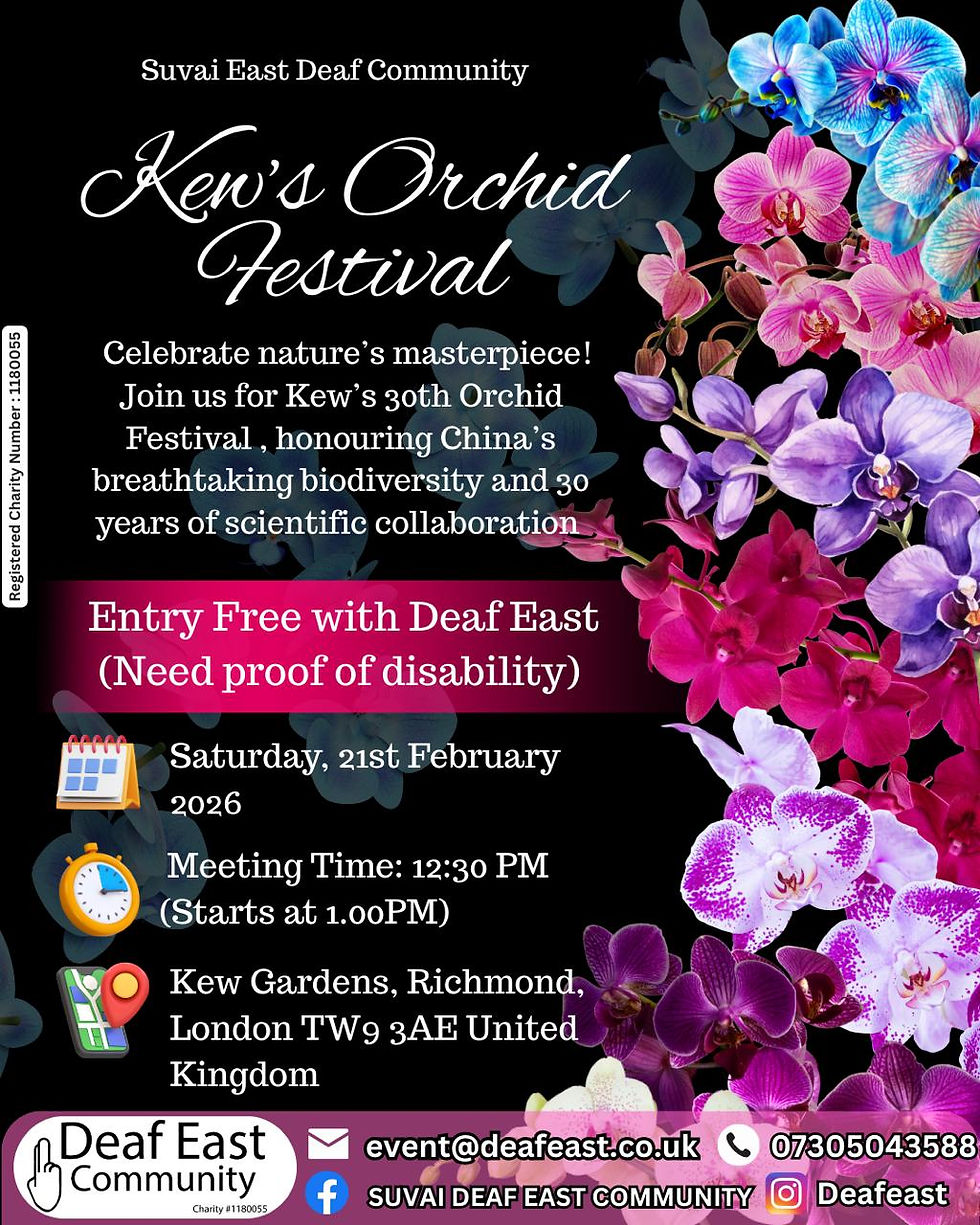 Kew's orchid festival 