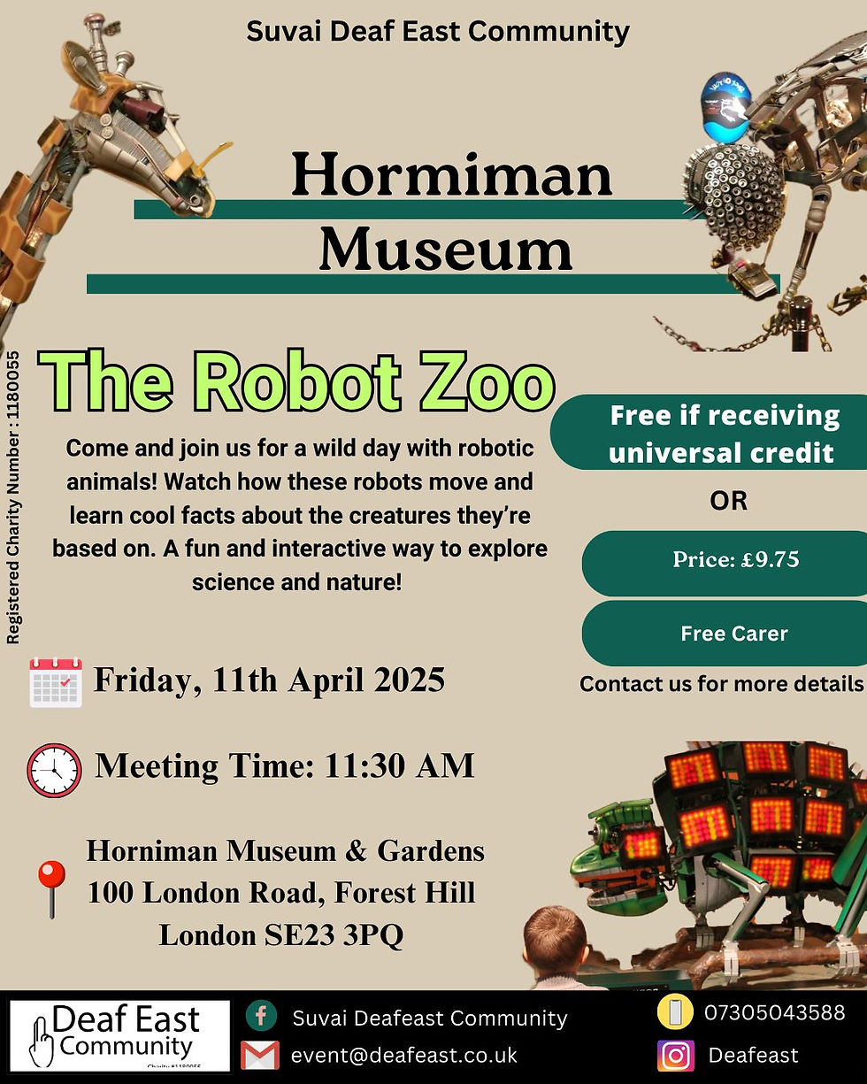 The Robot Zoo Visit
