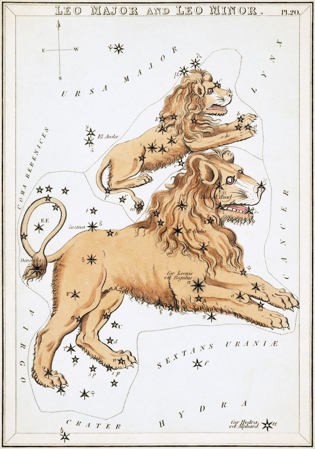 Leo Constellation; Library of Congress; public domain
