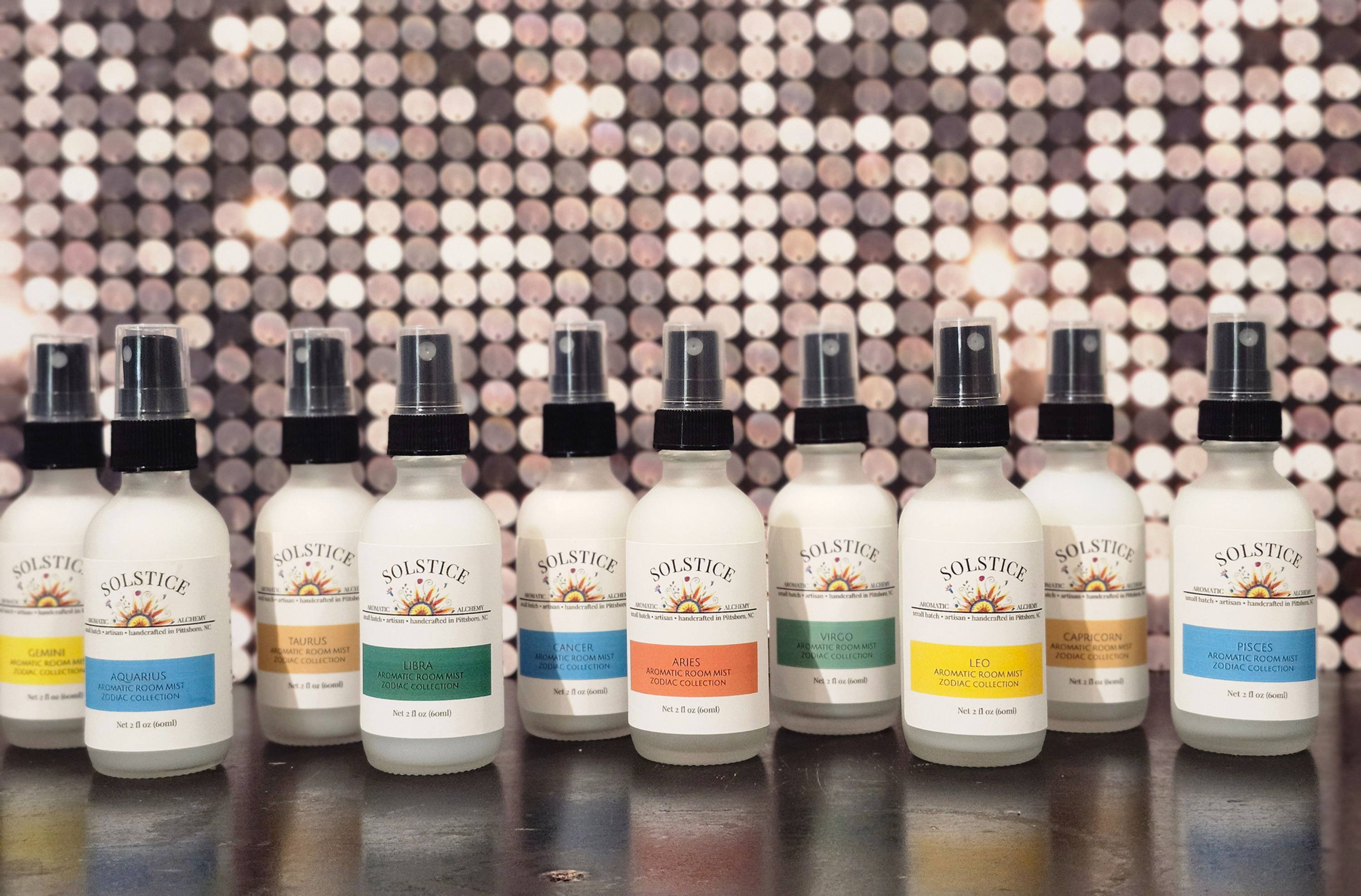 Zodiac Seasonal Aromatic Room & Linen Sprays