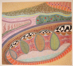 HIGH ABOVE THROUGH MYSELF WE A SERPENTINE LIGHT