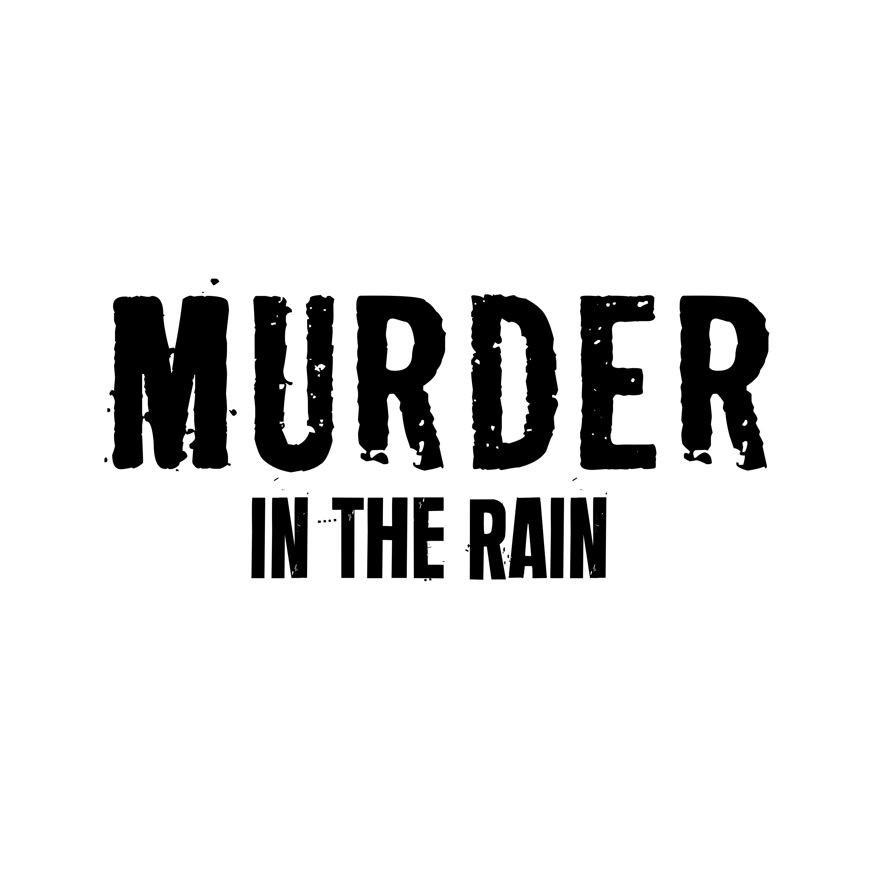 Murder in the Rain logo