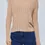 Thumbnail: Crew Neck Thin Knit Women's Blouse