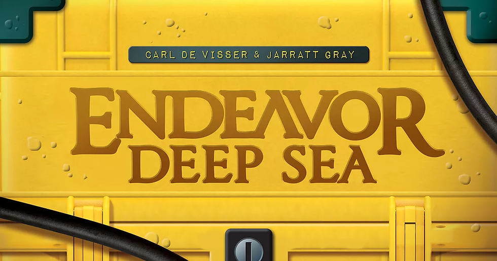 Lead your research institute into the modern ocean frontier: recruit field experts to explore dive sites, research phenomena, publish ecological papers, and launch conservation efforts in this streamlined, scenario-driven engine-builder. Sequel to Endeavor: Age of Sail with solo/co-op/competitive modes: 1-4 players, 60-120 min.