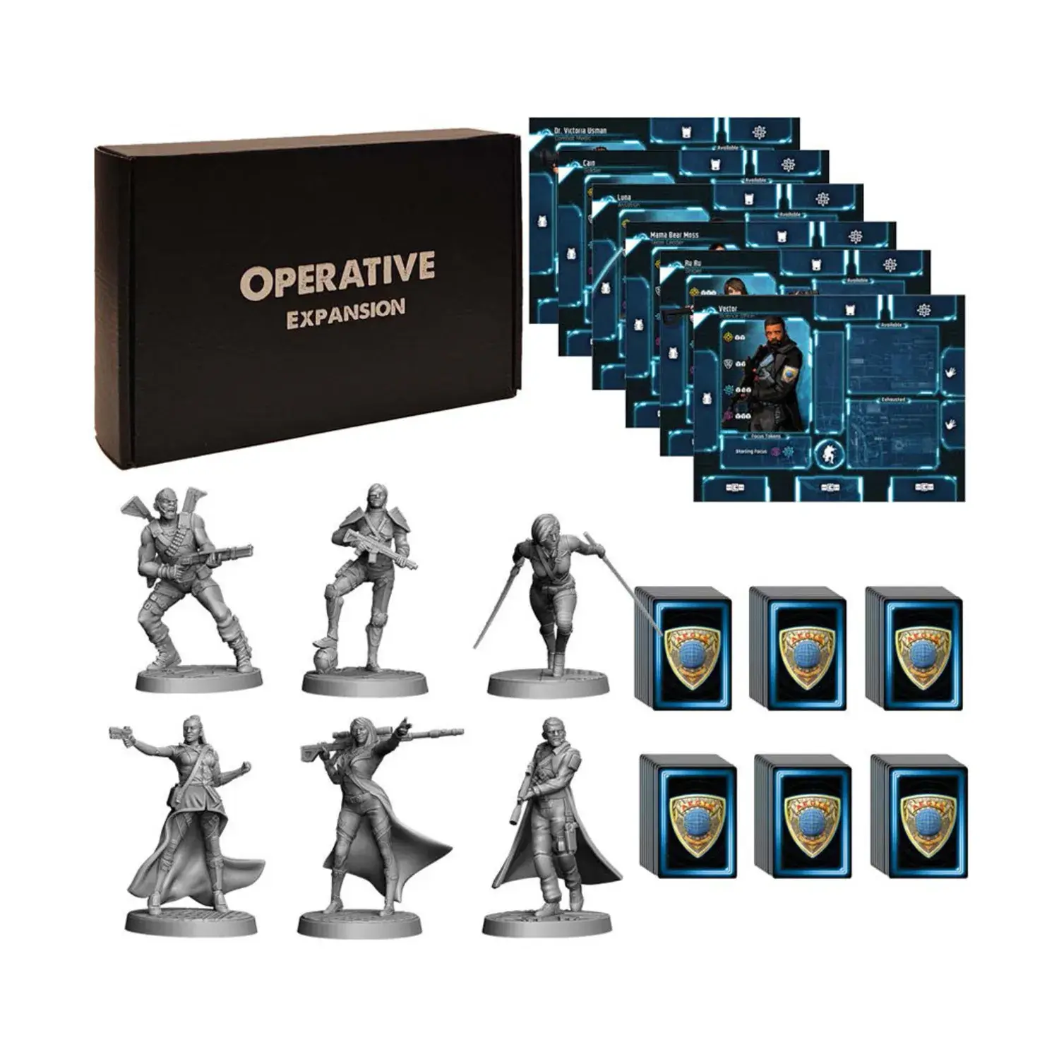Earth Under Siege: Operative Expansion board game