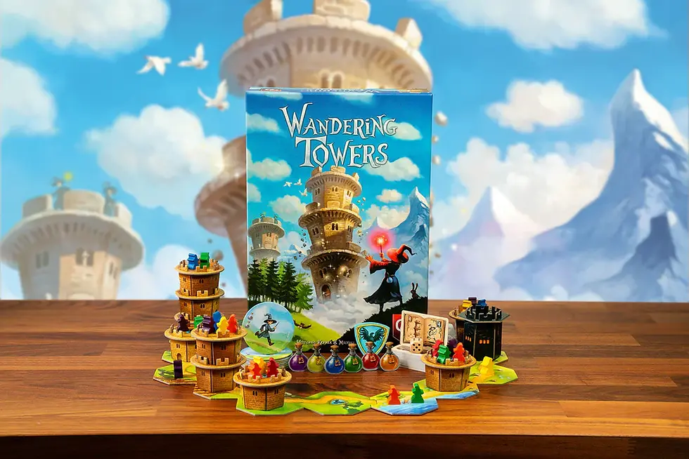 Wandering Towers board game