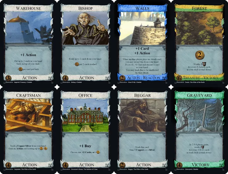 Why It’s Great: The granddaddy of deck-building games, Dominion has players acquiring cards to build an efficient kingdom. Its simple core rules and endless variety keep new players coming back. 



Who’ll Love It: Strategy enthusiasts who want to feel clever. 



Playtime: 30-45 minutes | Players: 2-4 | Complexity: Medium