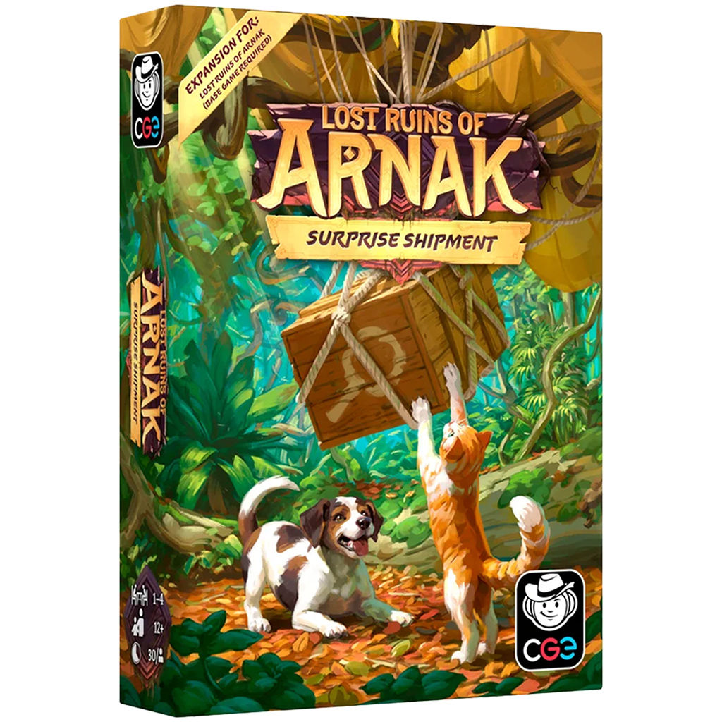 Lost Ruins of Arnak: Surprise Shipment board game