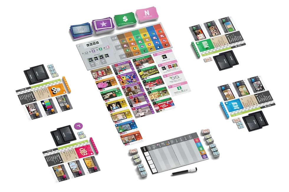 The Networks Primetime board game