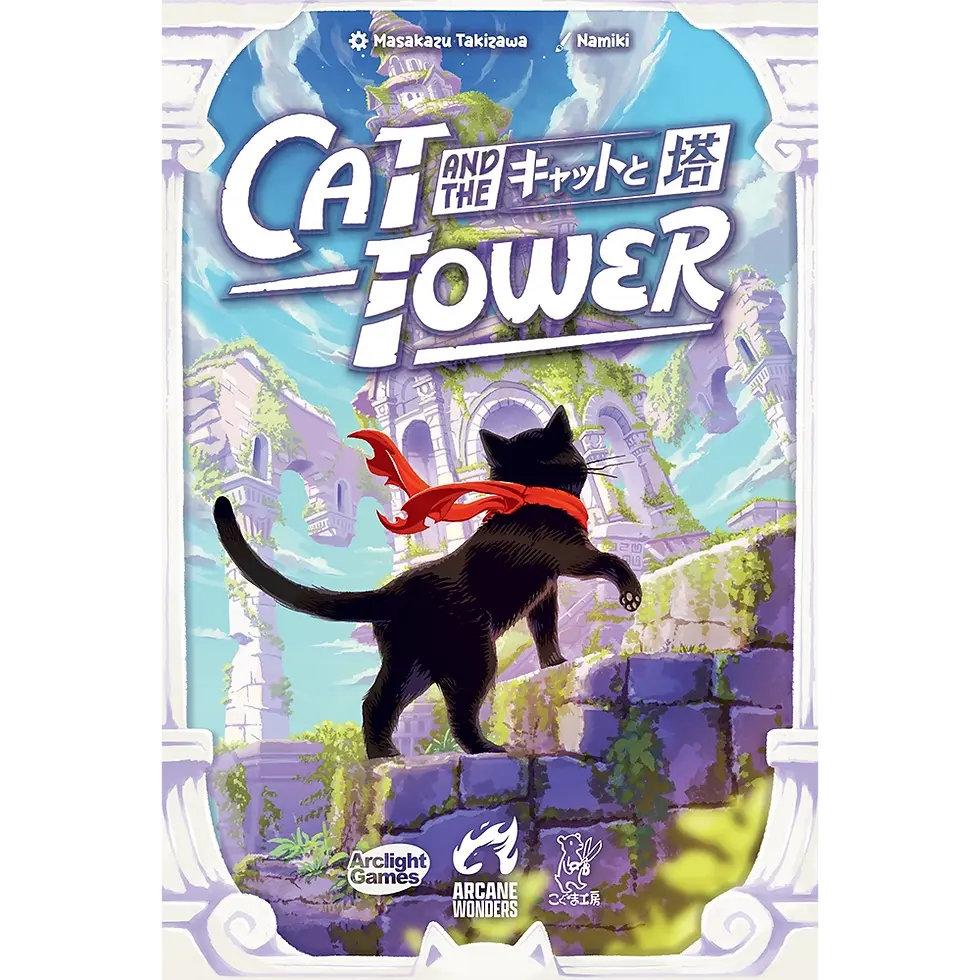 Cat and the Tower board game