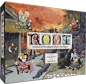 Risk was one of my favorite childhood board games because I liked the idea of world domination haha. There is a great amount of strategy in Risk, but the best strategy of all time can't overcome bad dice rolling. To avoid this pitfall, try out the board game Root. Root is also an area control board game within the forest. Every player plays with different animals that have their own abilities and winning objectives. This Asymmetric board game does have battle dice rolling which granted was another reason we loved Risk, but in Root bad dice rolls can be minimized. Going from Risk to Root can be bit of a challenge since its a little more complicated, but once you get the hang of the board game its totally worth it.