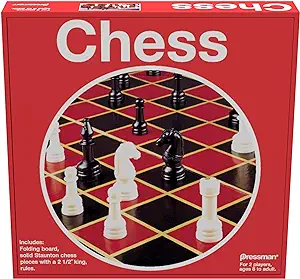 Chess is still heavily played today with massive tournaments to crown the most highly skilled players. Chess is definitely a 100% skill based game with each board game piece having specific abilities. If you enjoy Chess and want to try something new, I would recommend Santorini board game. Santorini is a 3-D like chess board game where every move is meaningful. On your turn you move 1 space then build or use your special ability.  The object of the board game is to get your worker to the 3rd level of the building to win. Easier said then done, but when you do, checkmate! 