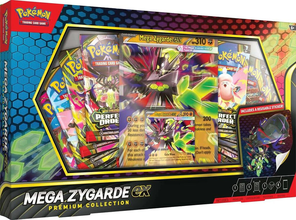 Pokémon TCG: Mega Zygarde Ex Premium Collection