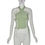 Thumbnail: Sage Green Cross Neck Halter Top
