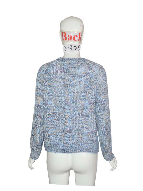 Thumbnail: Delicate Shimmer Popcorn Knit Jumper