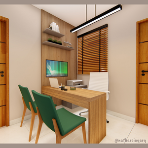 Consultório clínico, um espaço moderno e
que revela sua sofisticação em cada detalhe.

Os móveis planejados e a cuidadosa seleção de
materiais margeiam aos conceito da biofilia,
transformando o ambiente e proporcionando uma
experiência única. 🌿✨