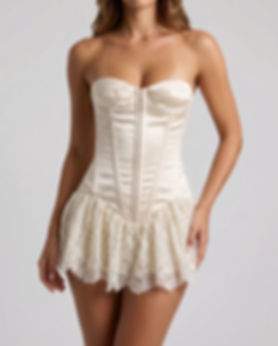 𝓡𝓸𝓼𝓪𝓫𝓮𝓵𝓵𝓪 CORSET MINI DRESS