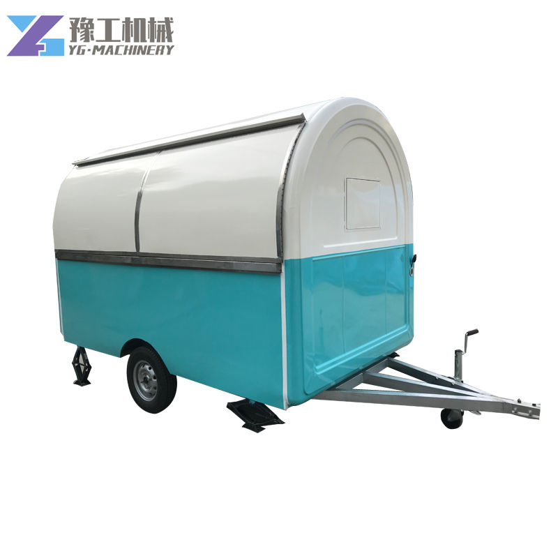 YG Food Truck Grill Food Trucks Mobile Trailer Car Food Tray Coffee Trailer Kios